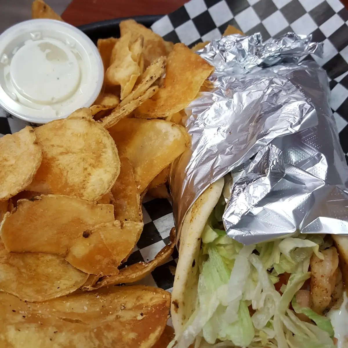 Served with Ranch Dressing