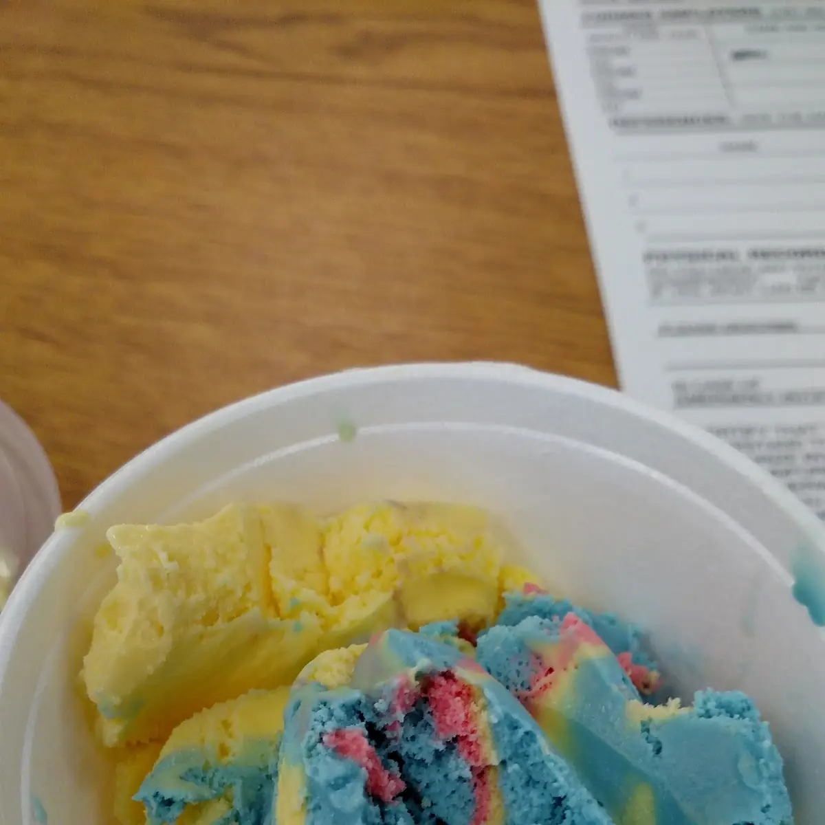Rainbow Sherbet Milkshake