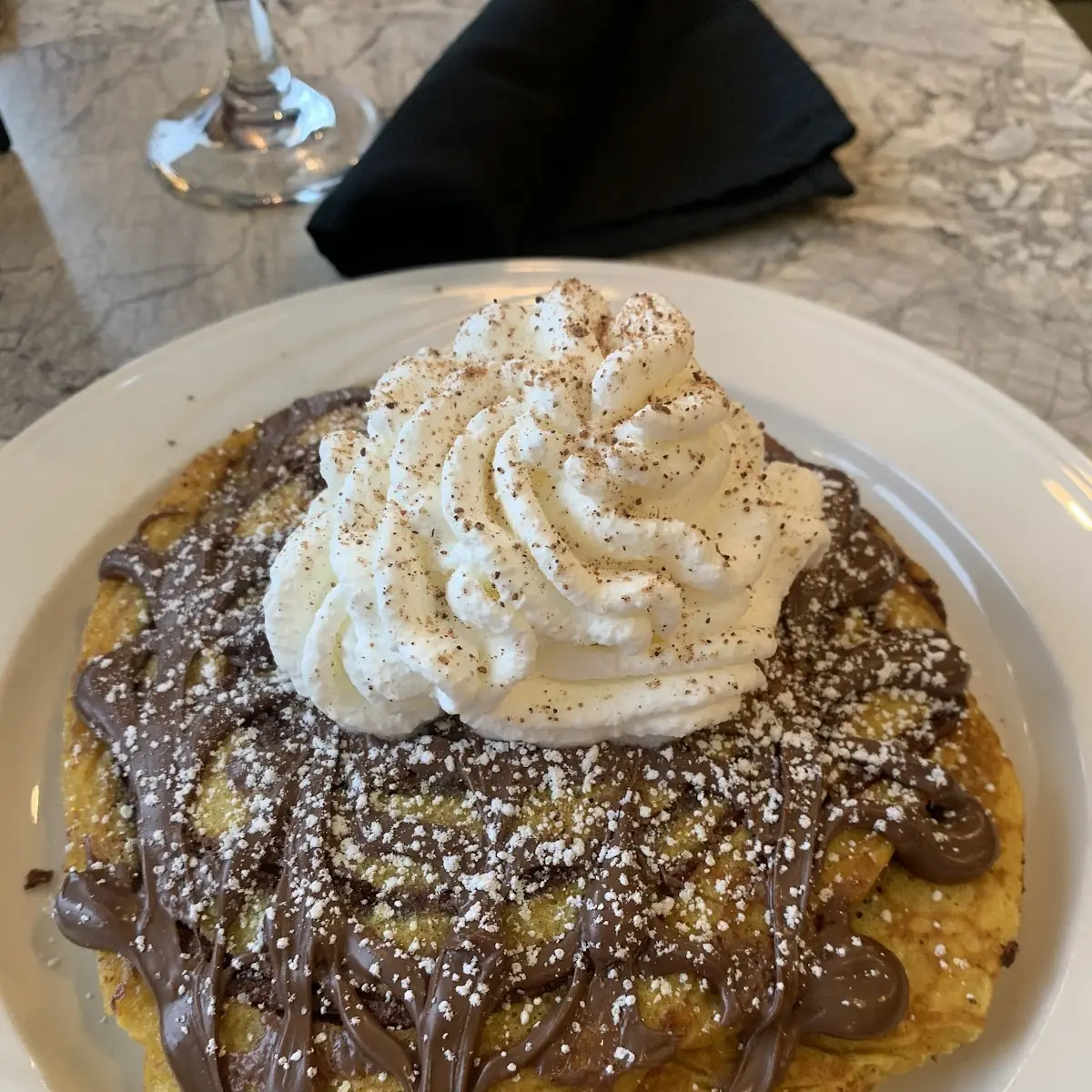 Cinnamon Roll Waffles