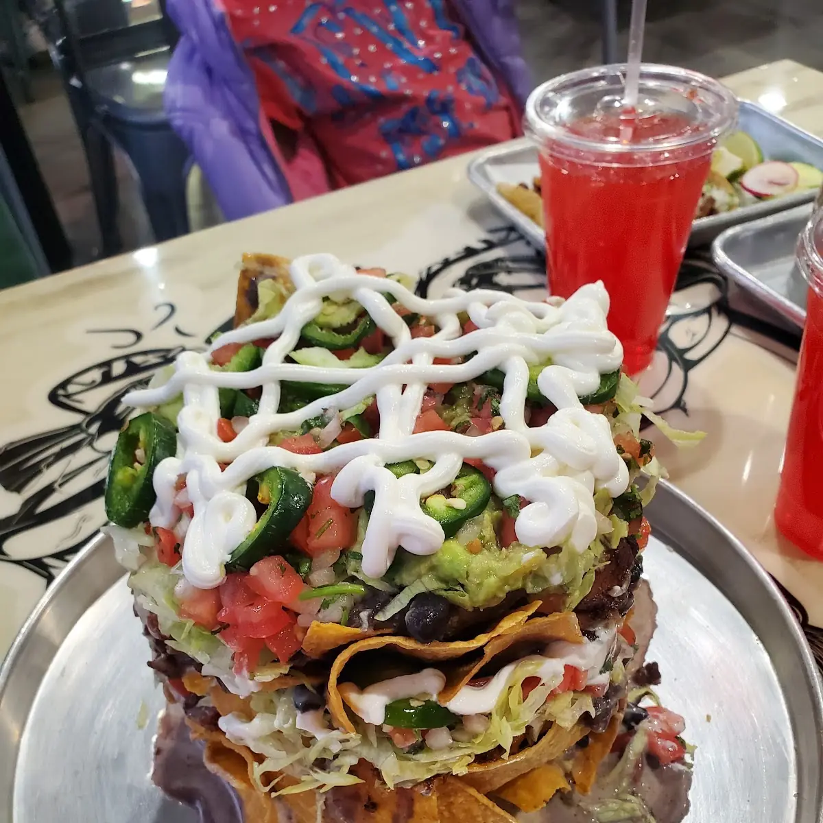 Gym Chicken Nachos