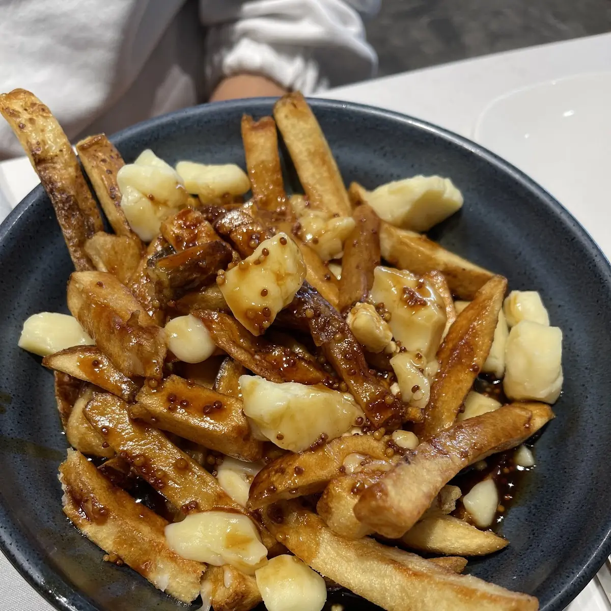 Braised Ontario Beef Short Rib Poutine, Table Rock House Restaurant