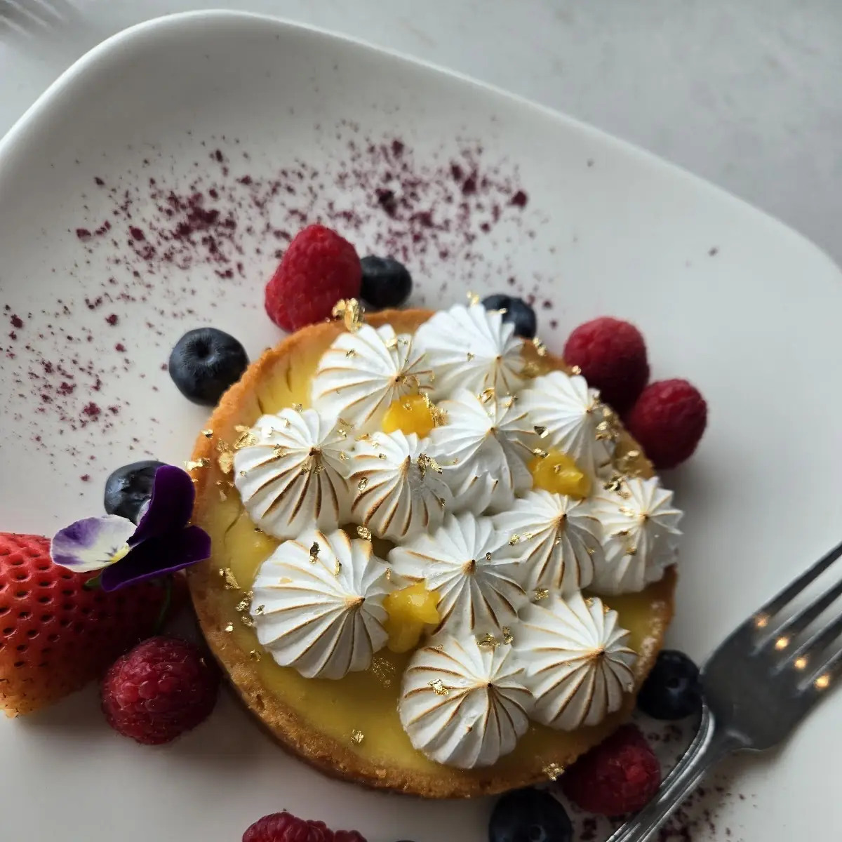 Lemon Meringue Tart, Table Rock House Restaurant