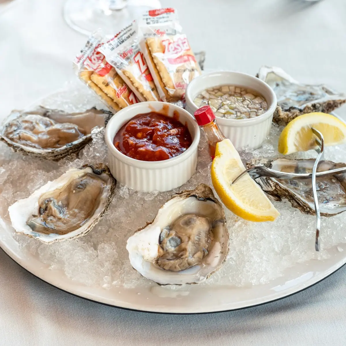 Oysters on the Half-Shell
