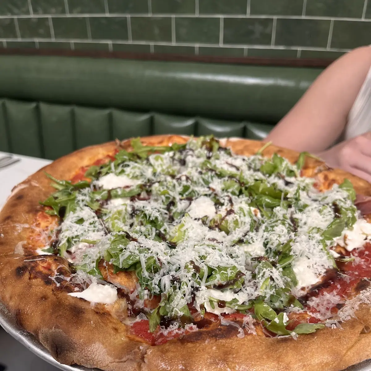 Burrata Prosciutto Pizza