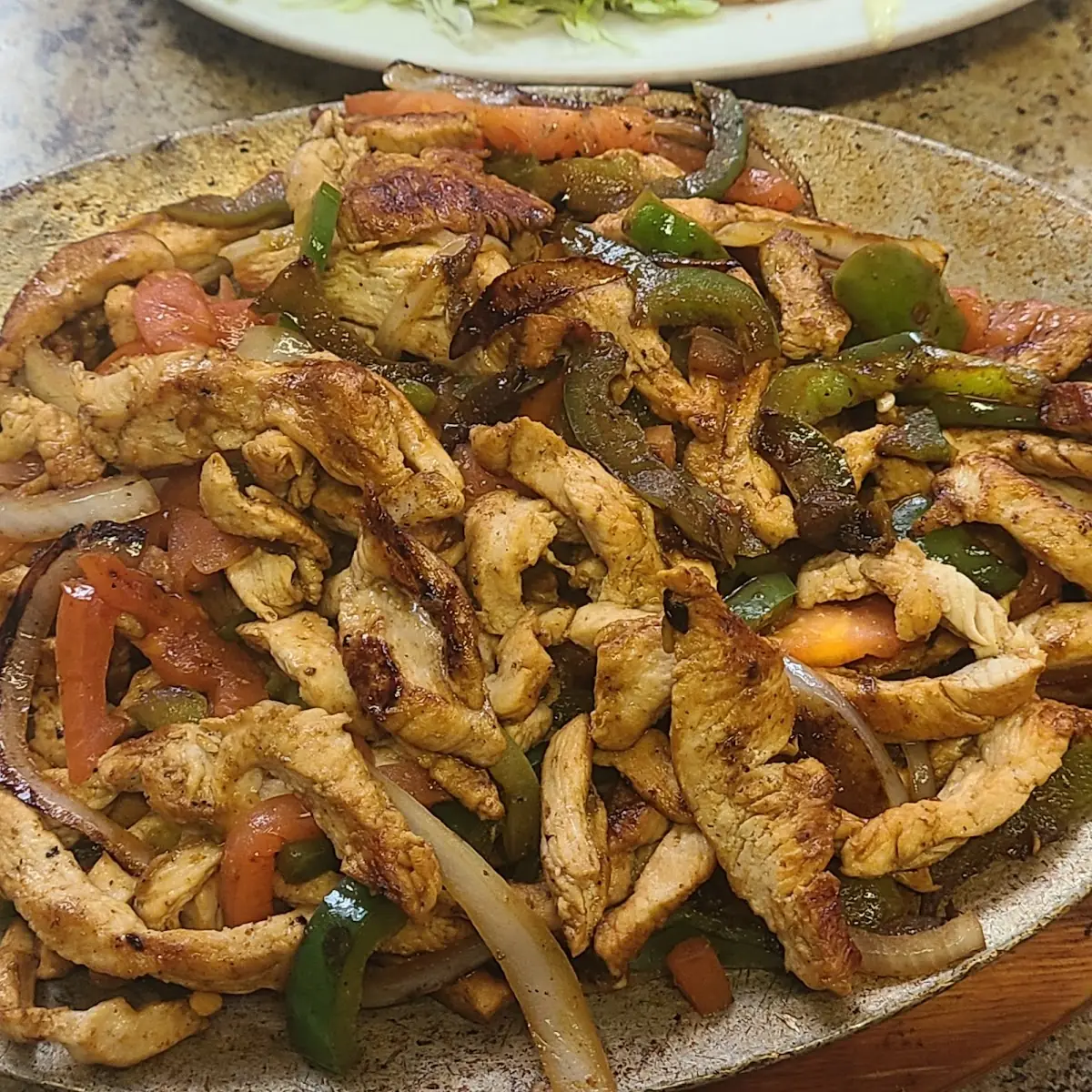 Chicken Fajitas for Two