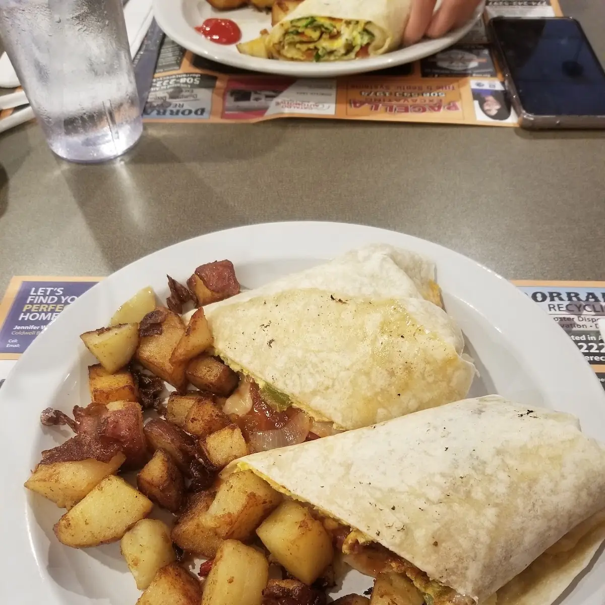 South of the Border Breakfast Burrito