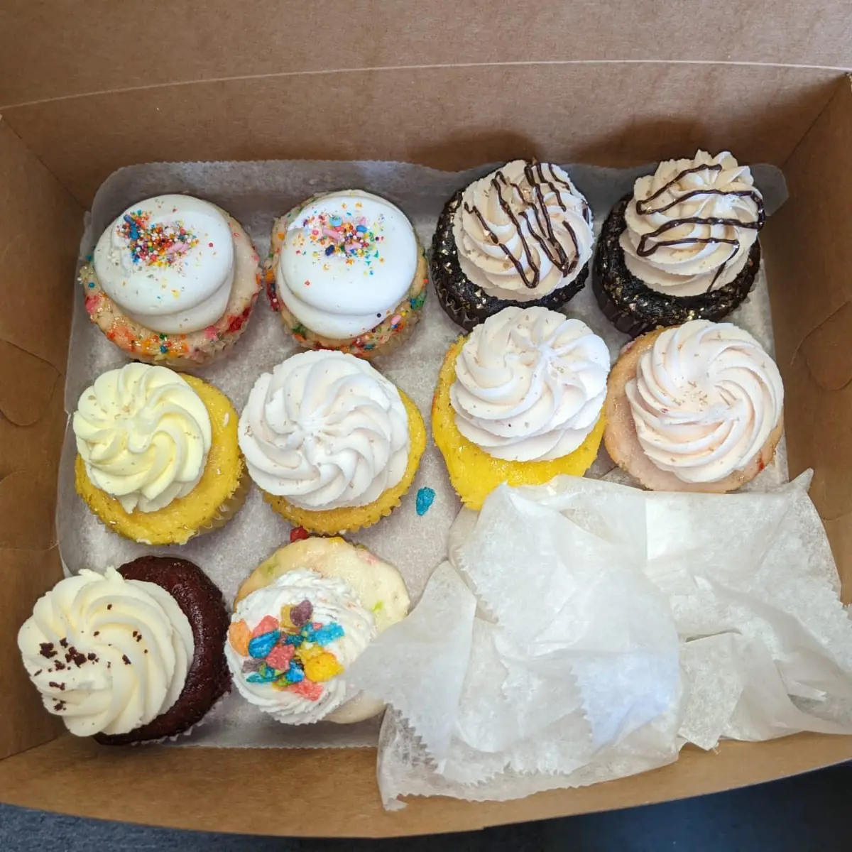 Orange Dreamsicle Cupcake