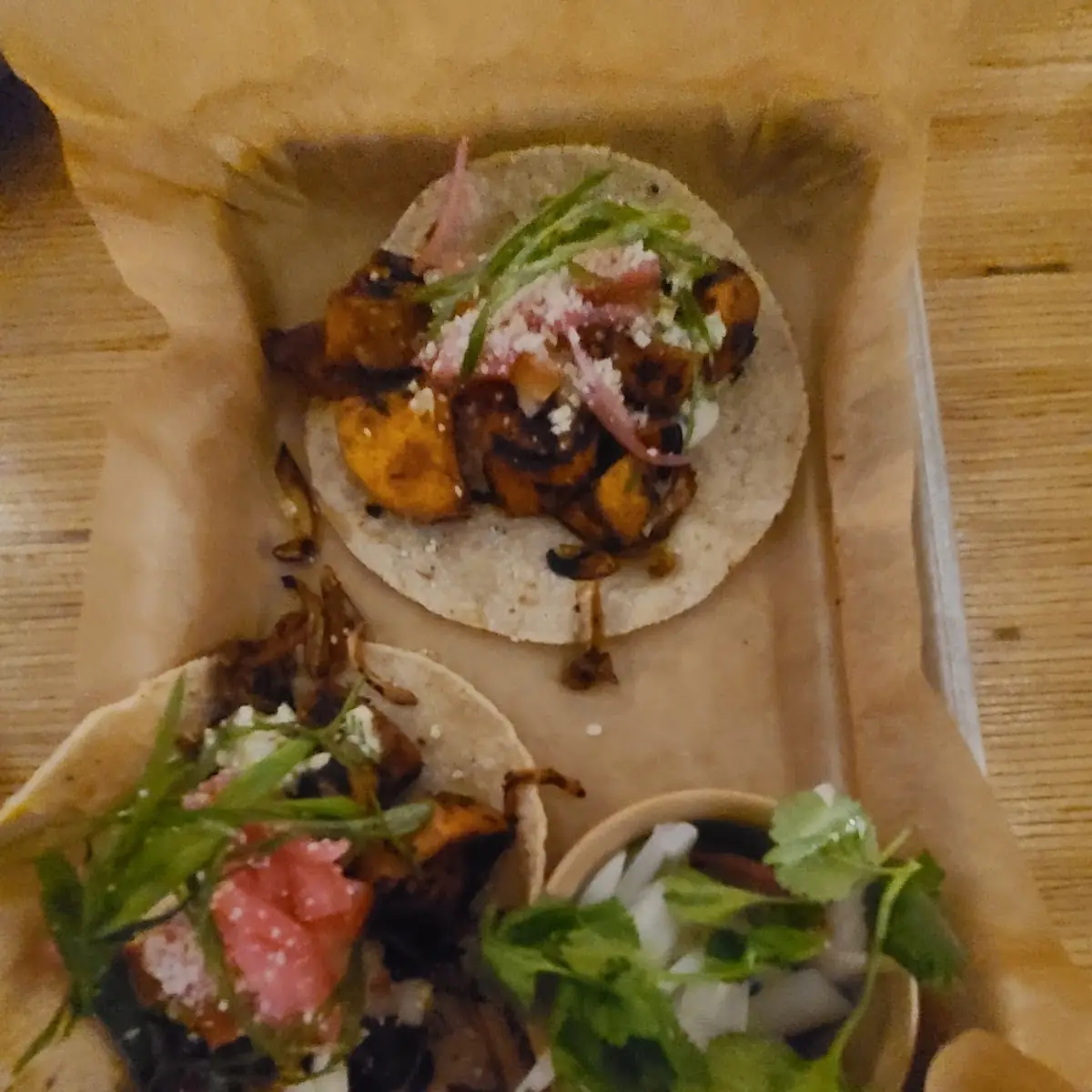 Wild Boar Carnitas Tacos