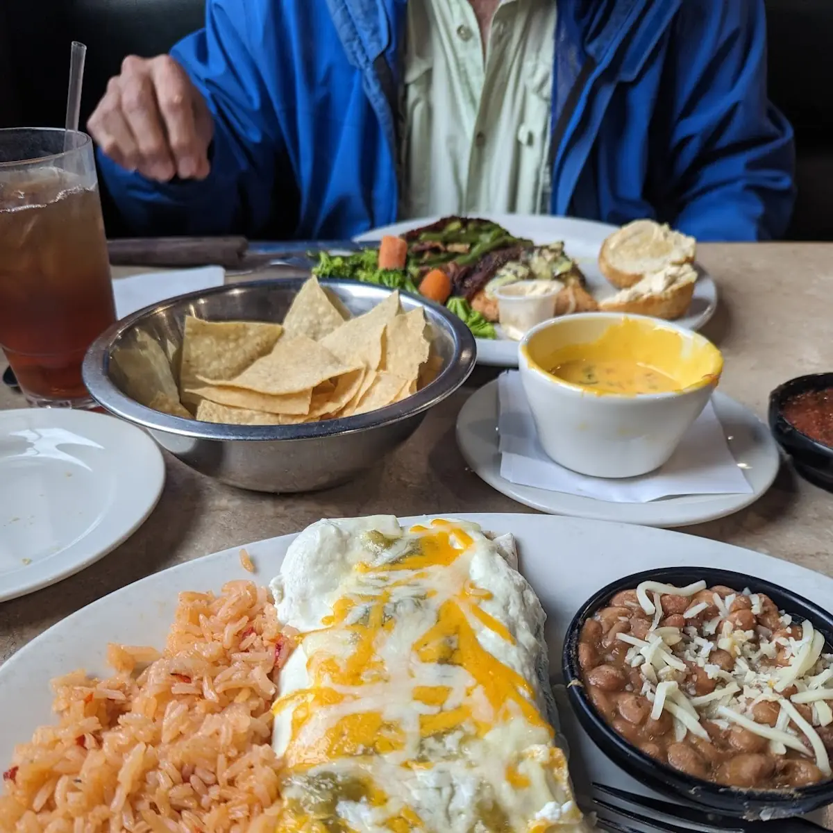 Sour Cream Chicken Enchiladas