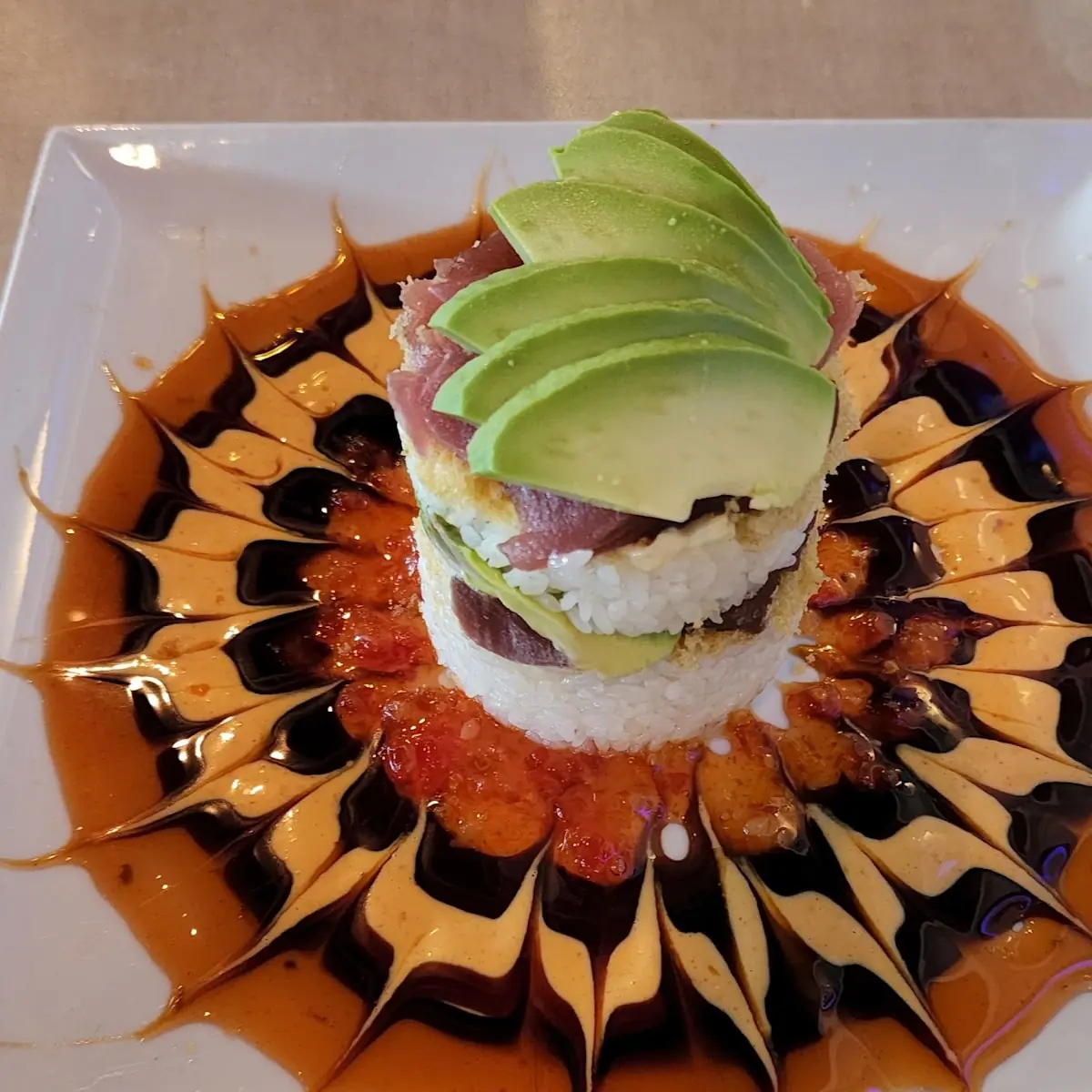 Crunchy Tuna Tower