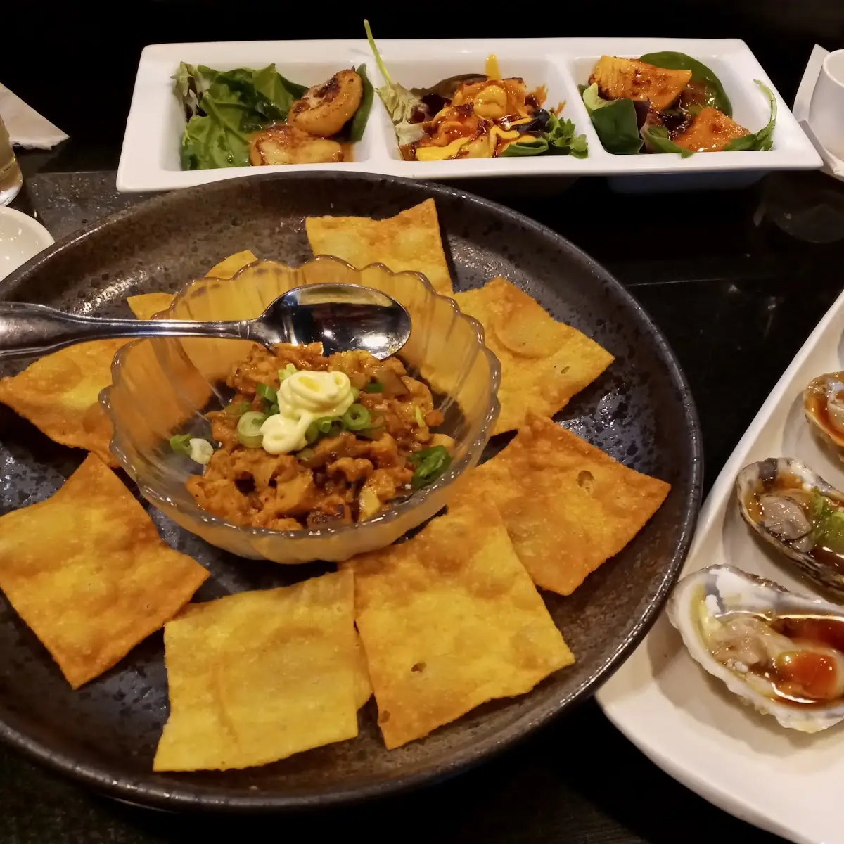 Spicy Seared Tuna Wonton