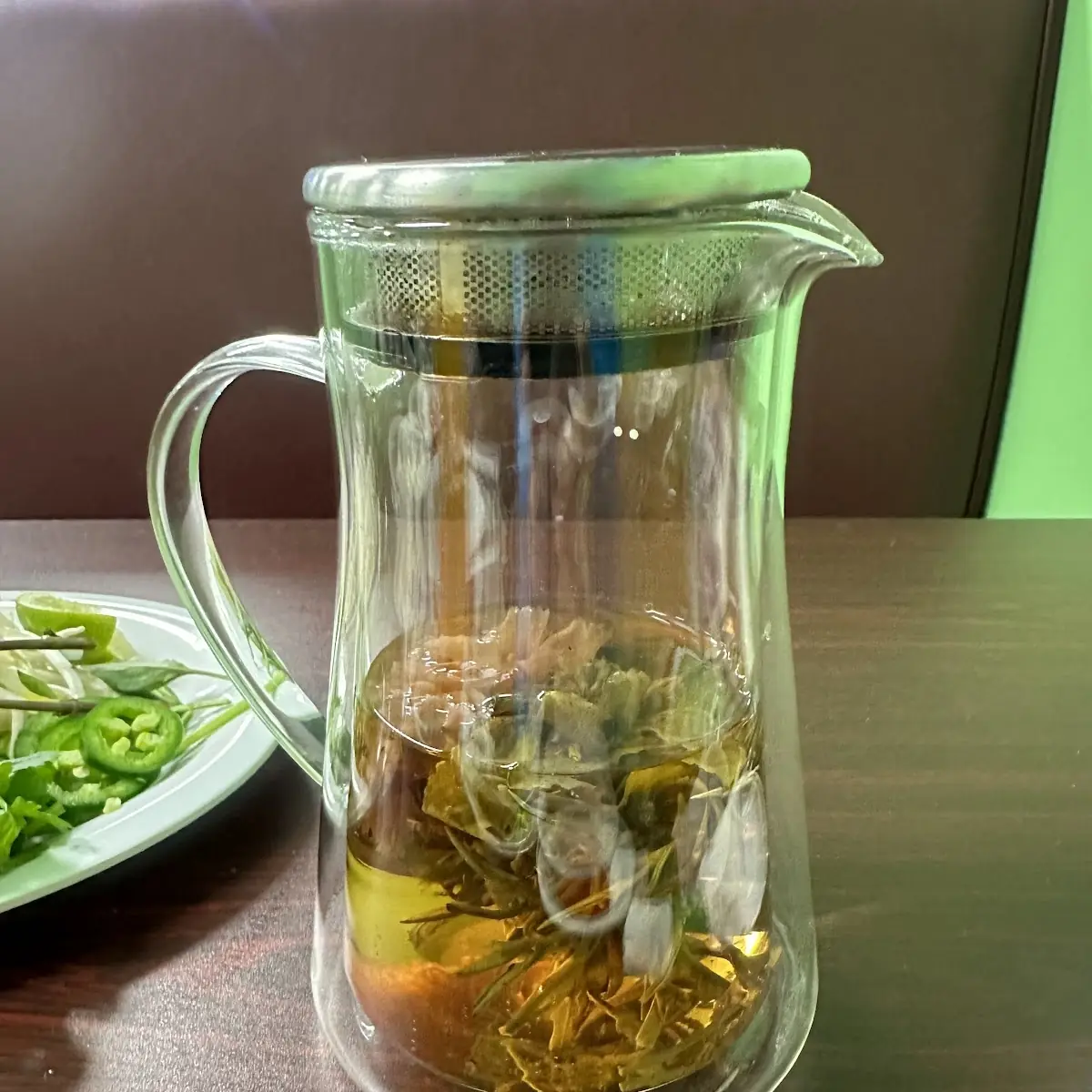 Flower Hot Tea