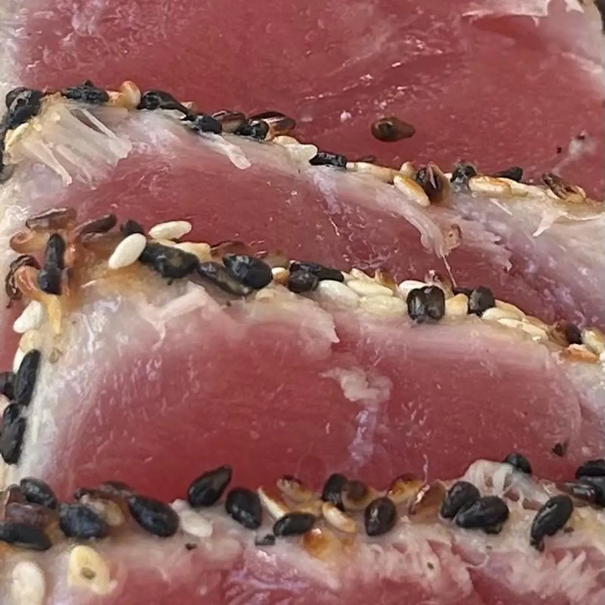 Sesame Crusted Seared Ahi Tuna