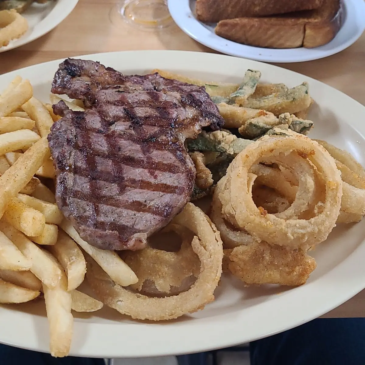 Rib Eye Steak Dinner