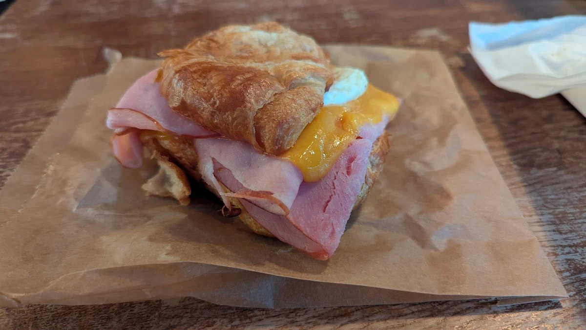 Ham and Cheese Croissant
