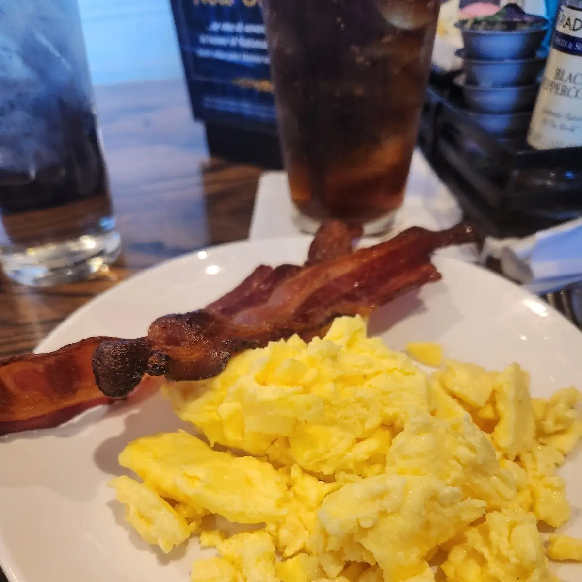 Scrambled Eggs and Bacon