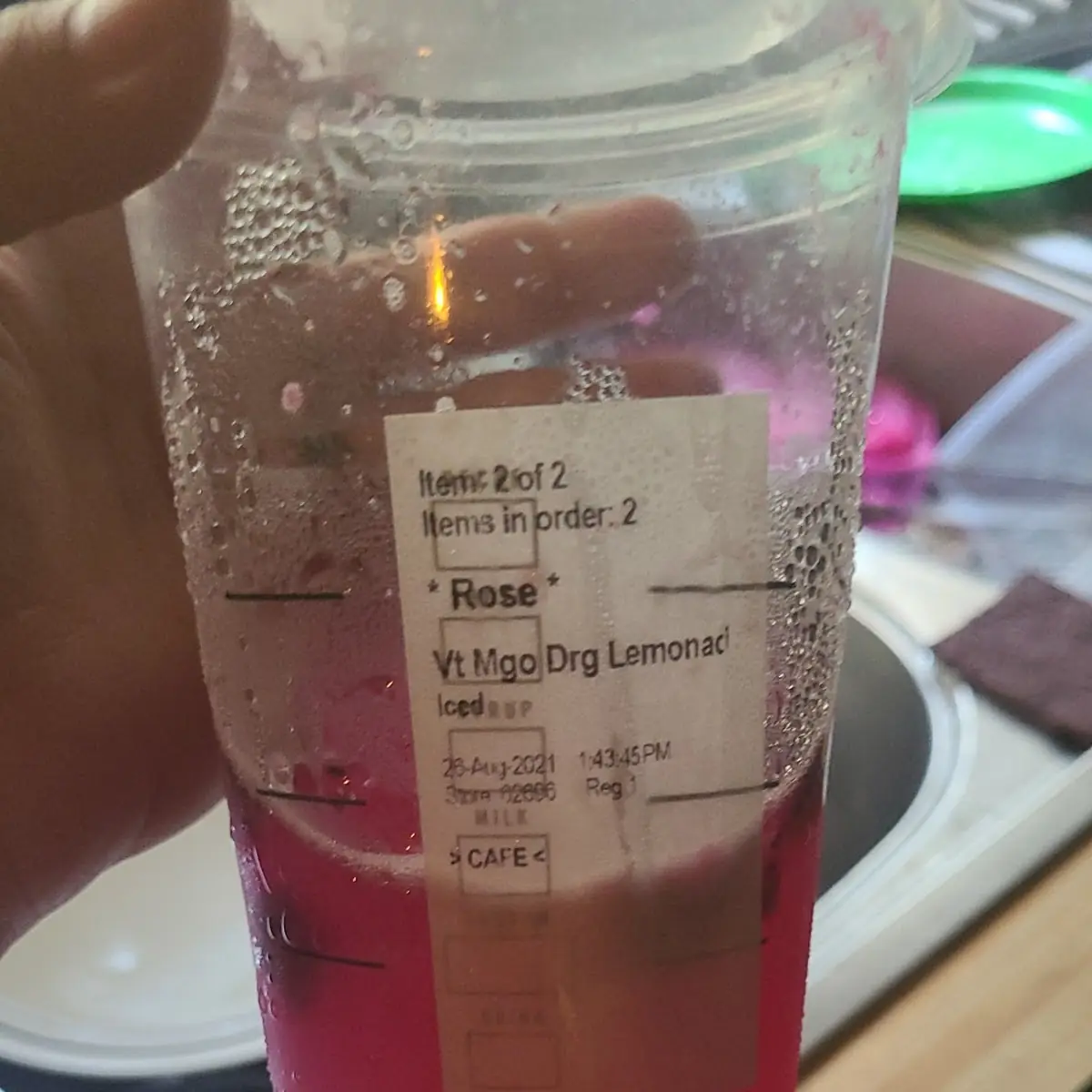 Mango Dragonfruit Lemonade