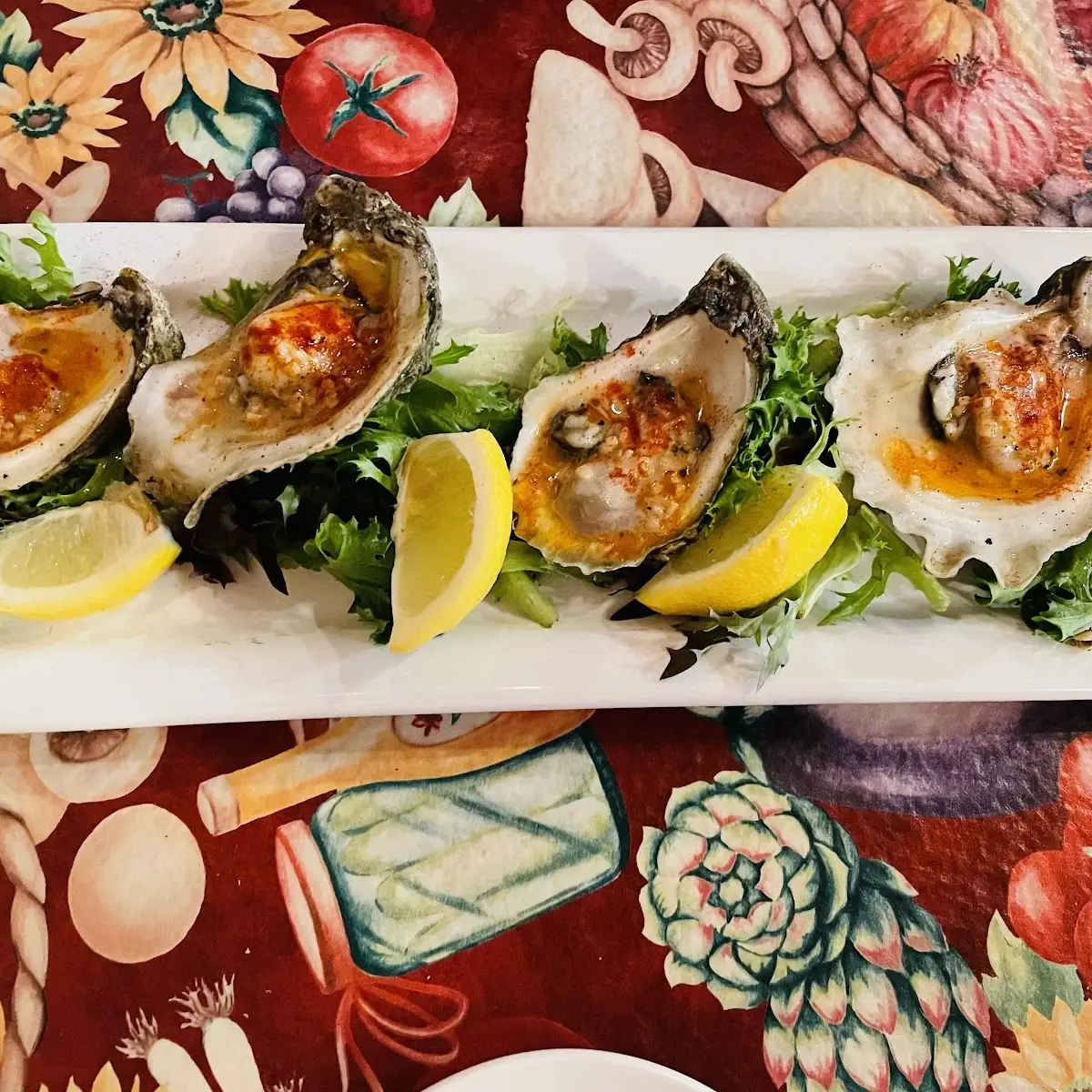 Grilled Oysters