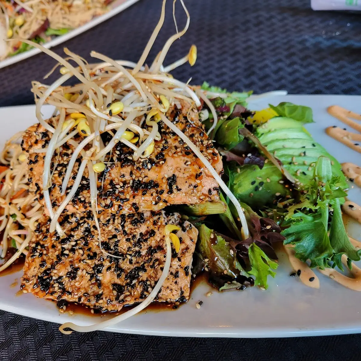 Sesame Grilled Salmon