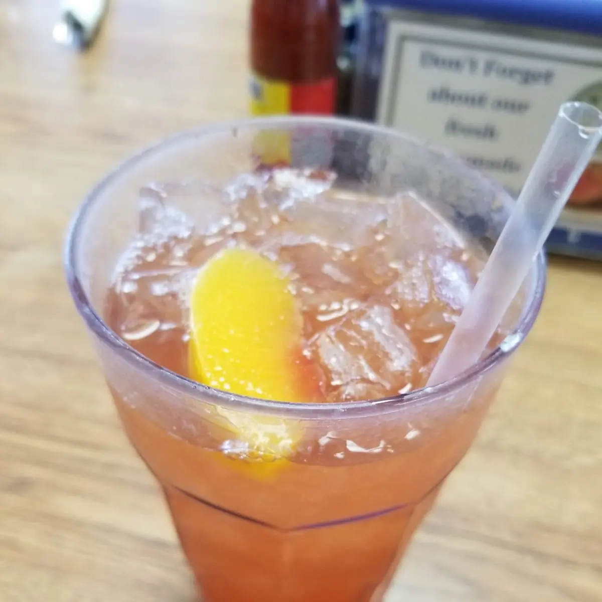 Homemade Peach Tea