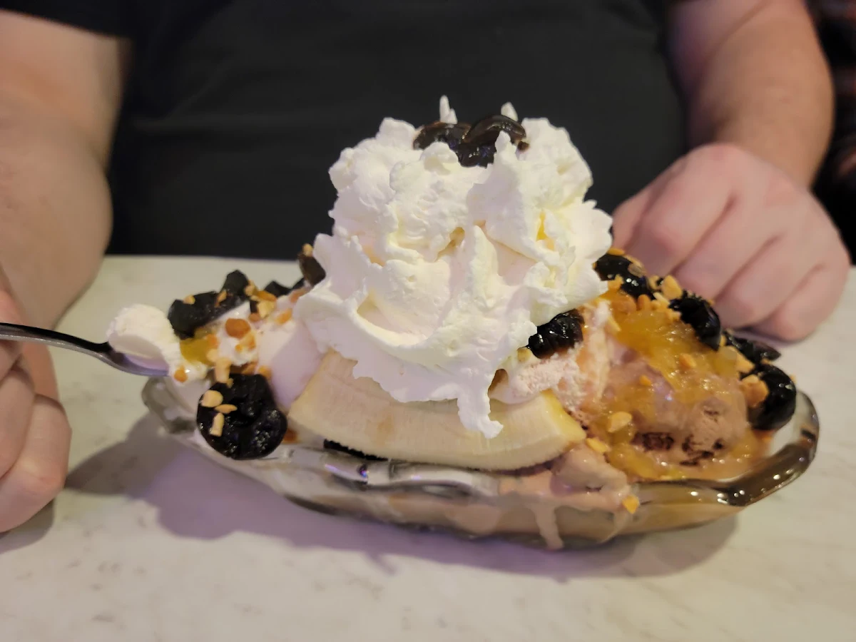 Cherry Pineapple Banana Split