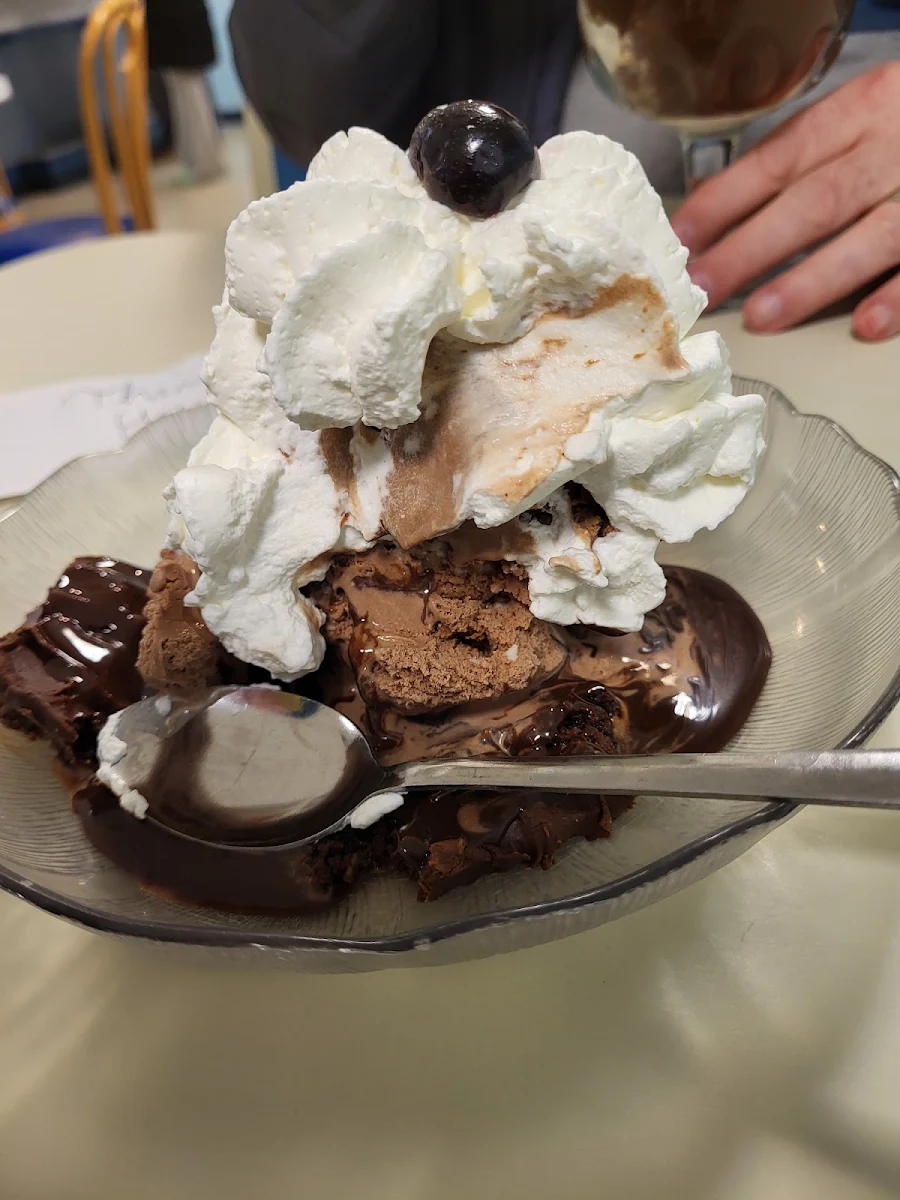 Molten Lava Cake Sundae