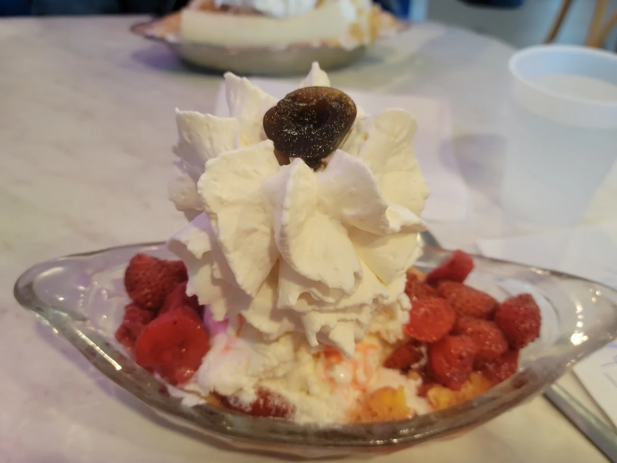 Strawberry Shortcake Sundae