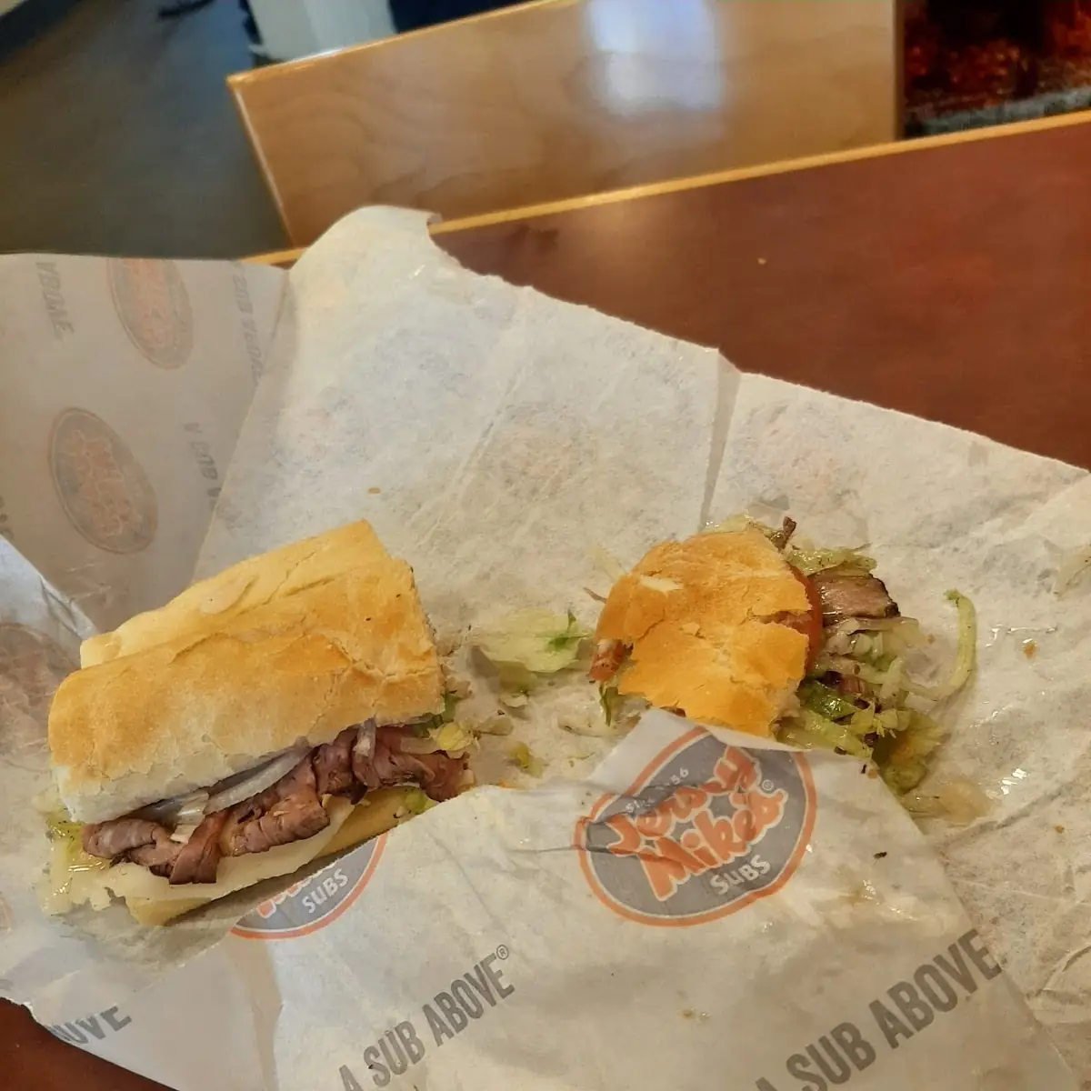 Roast Beef Sub -Mikes Way