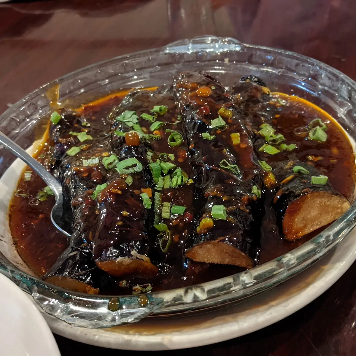 Eggplant with Garlic Sauce