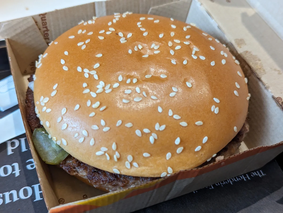 Quarter Pounder blt