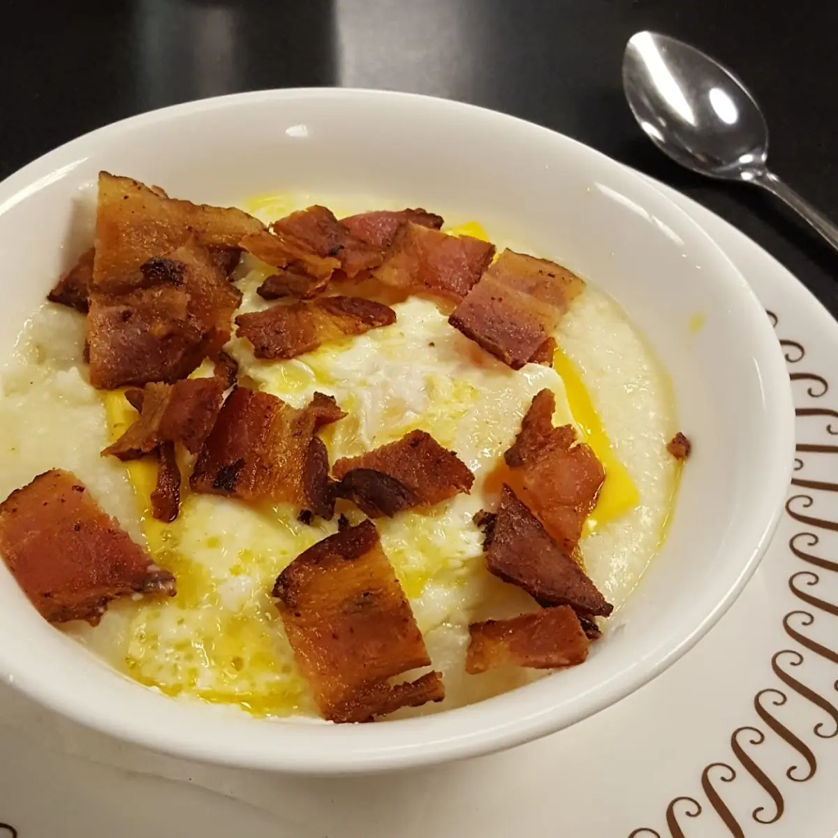 Bacon Egg & Cheese Grits Bowl