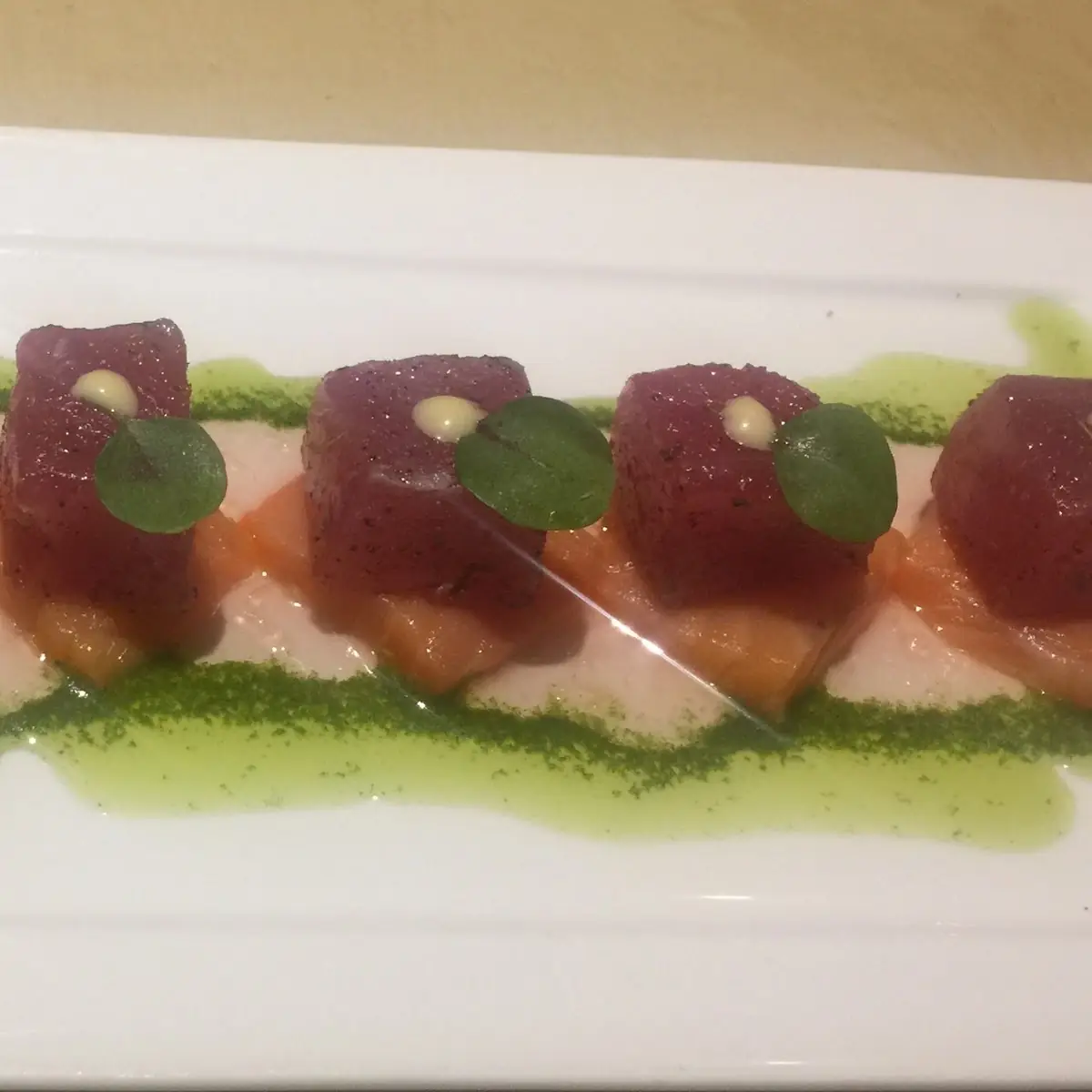 Spicy Yellowtail Sashimi