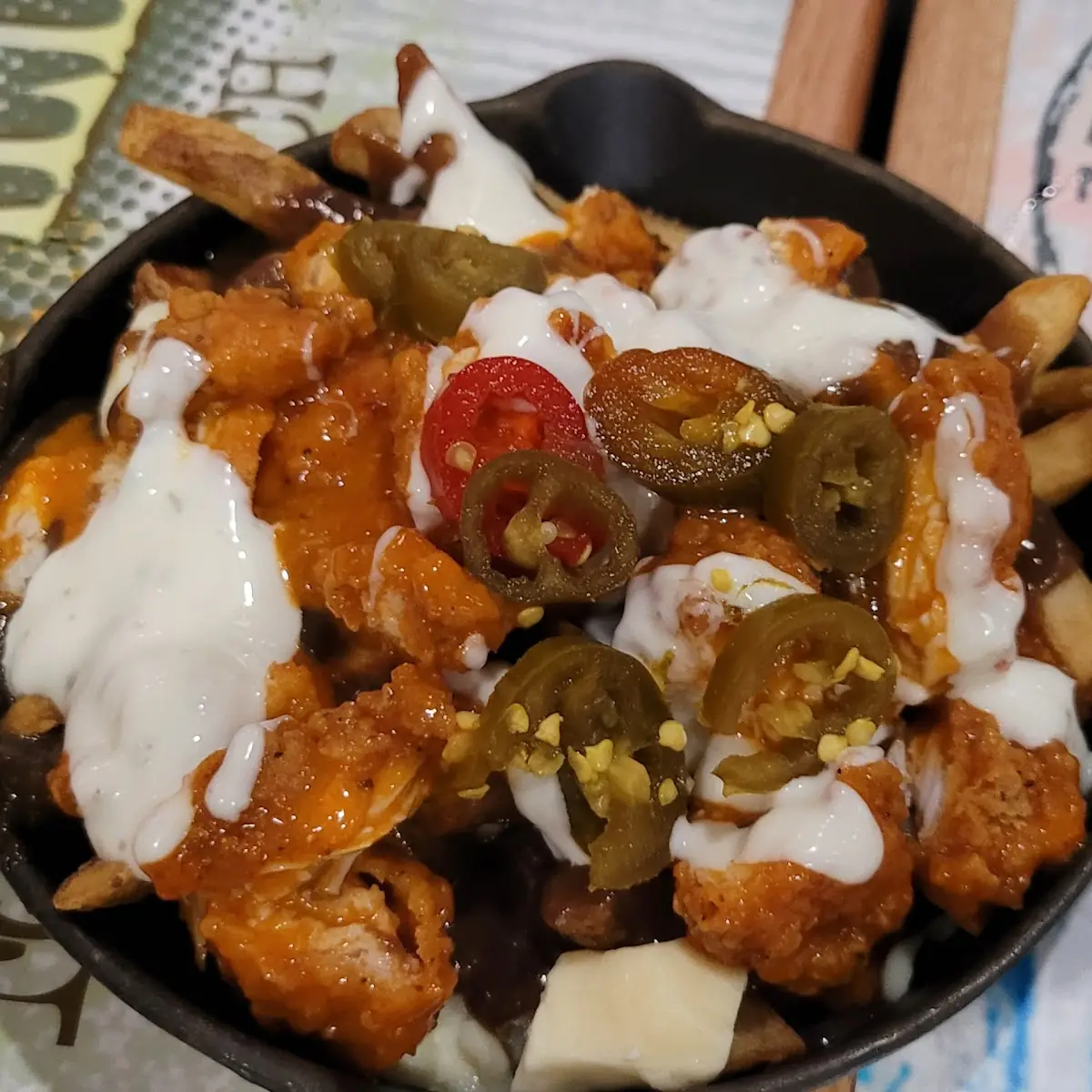 Buffalo Chicken Poutine, Margaritaville Niagara Falls