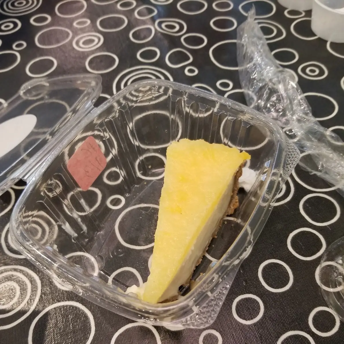 Pineapple Cheese Cake Slice
