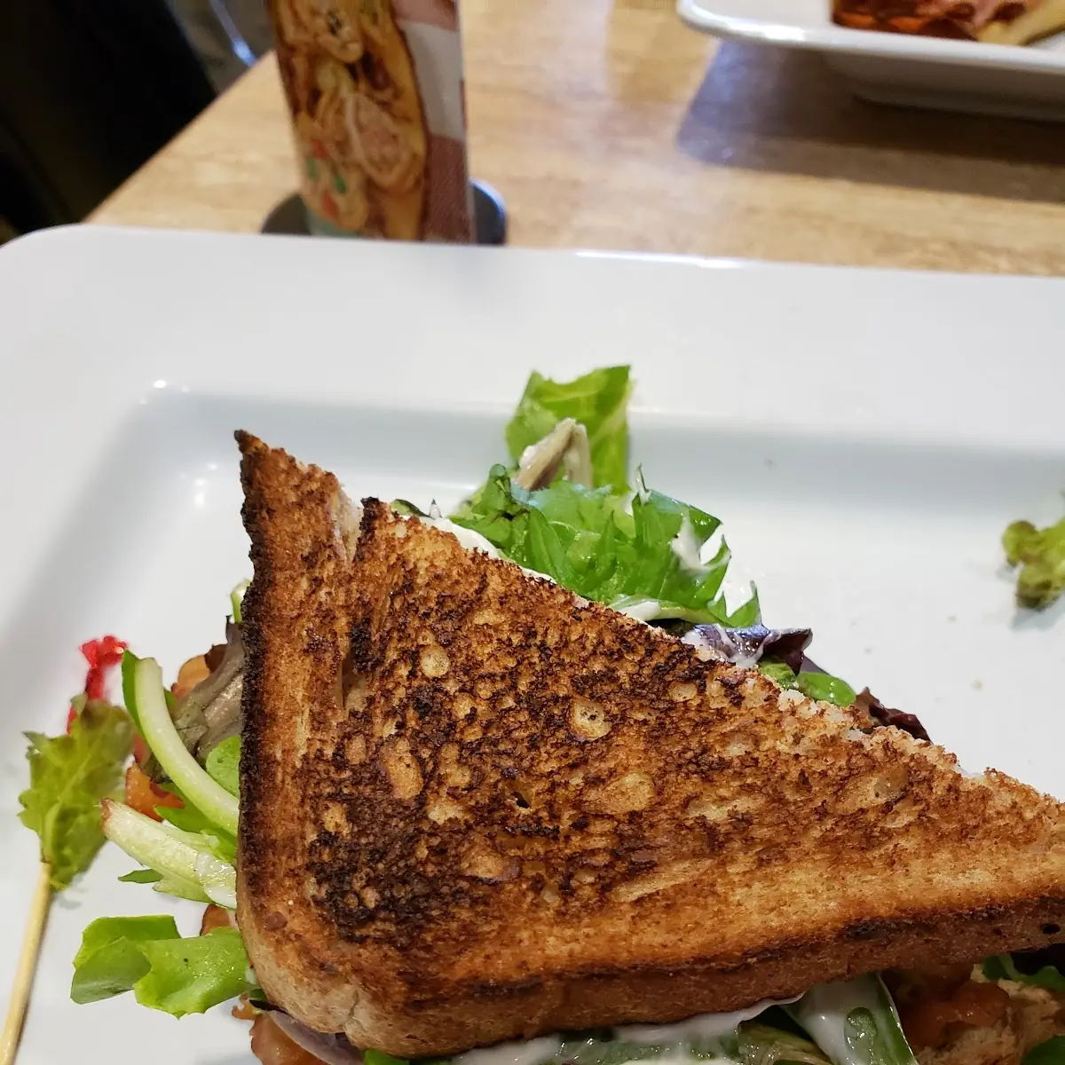 Roasted Chicken Club Sandwich