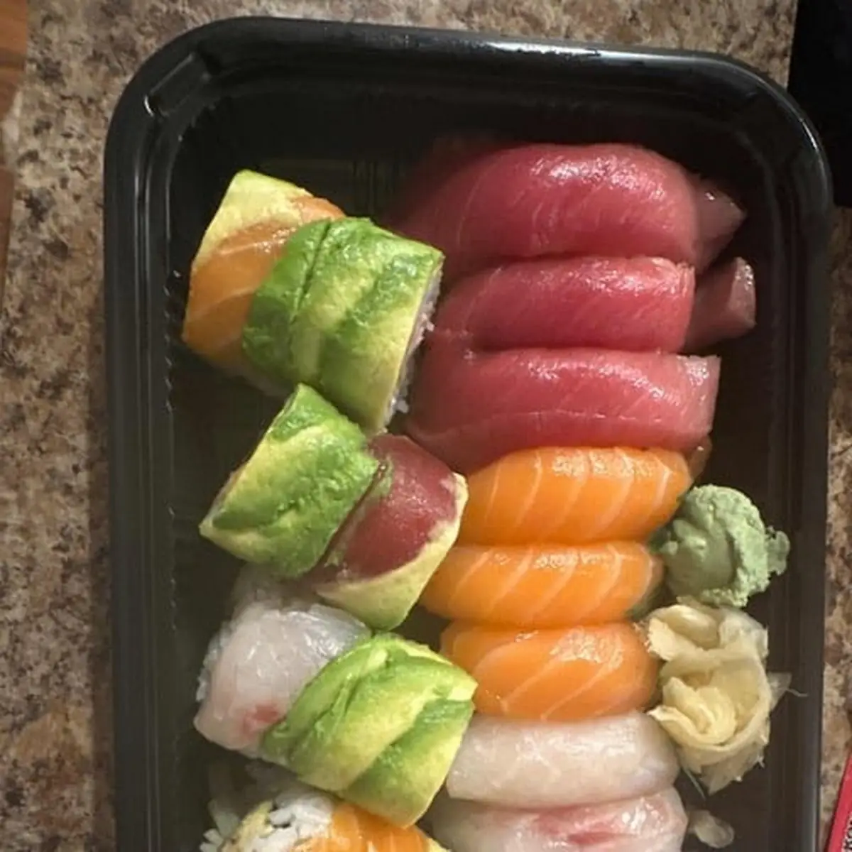 Assorted Sushi and Sashimi Platter