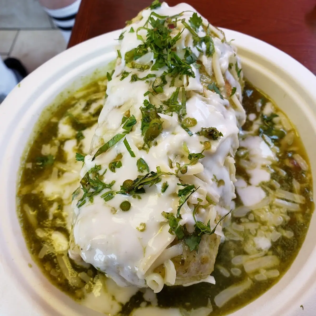 Chile Verde Burrito
