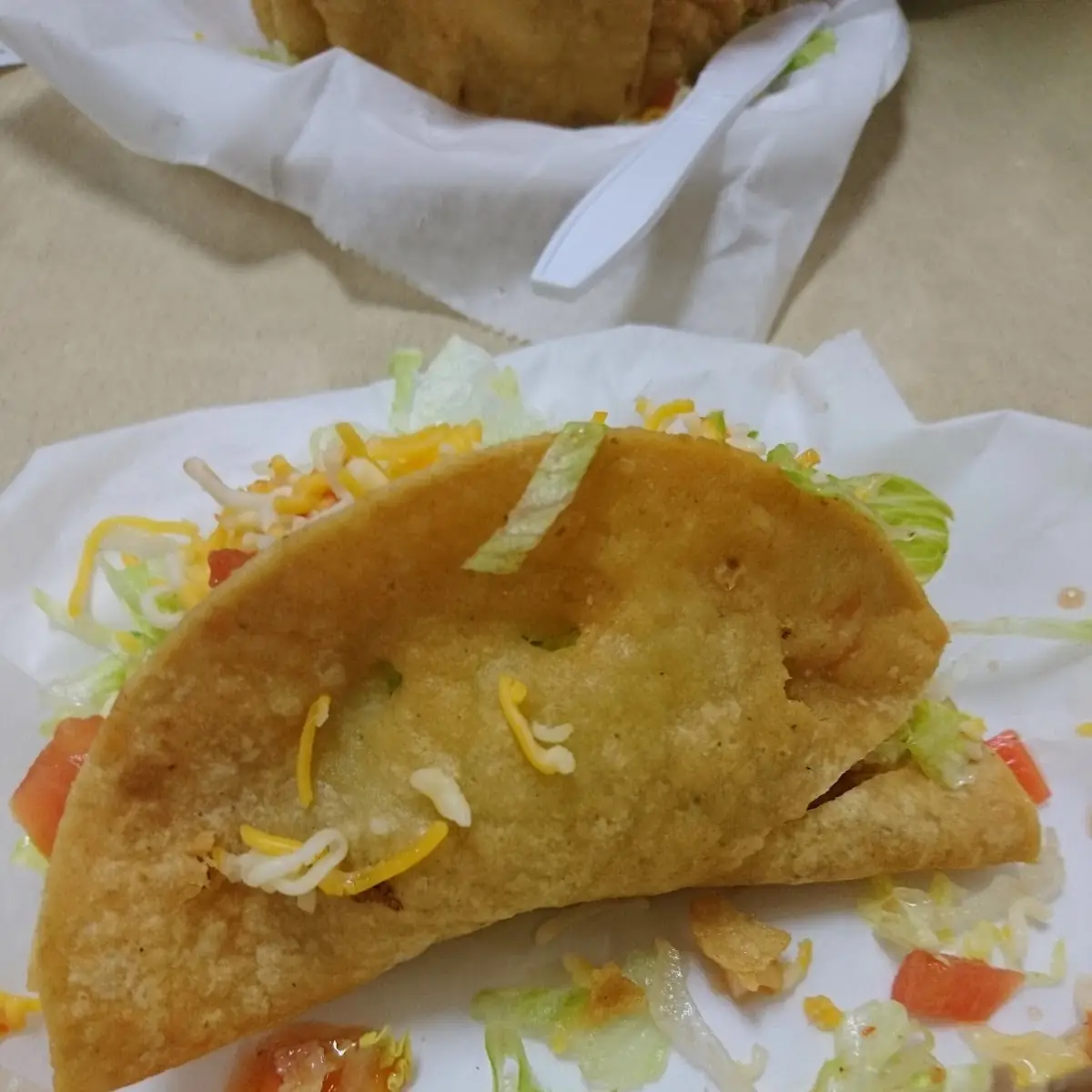 Potato Hard Taco