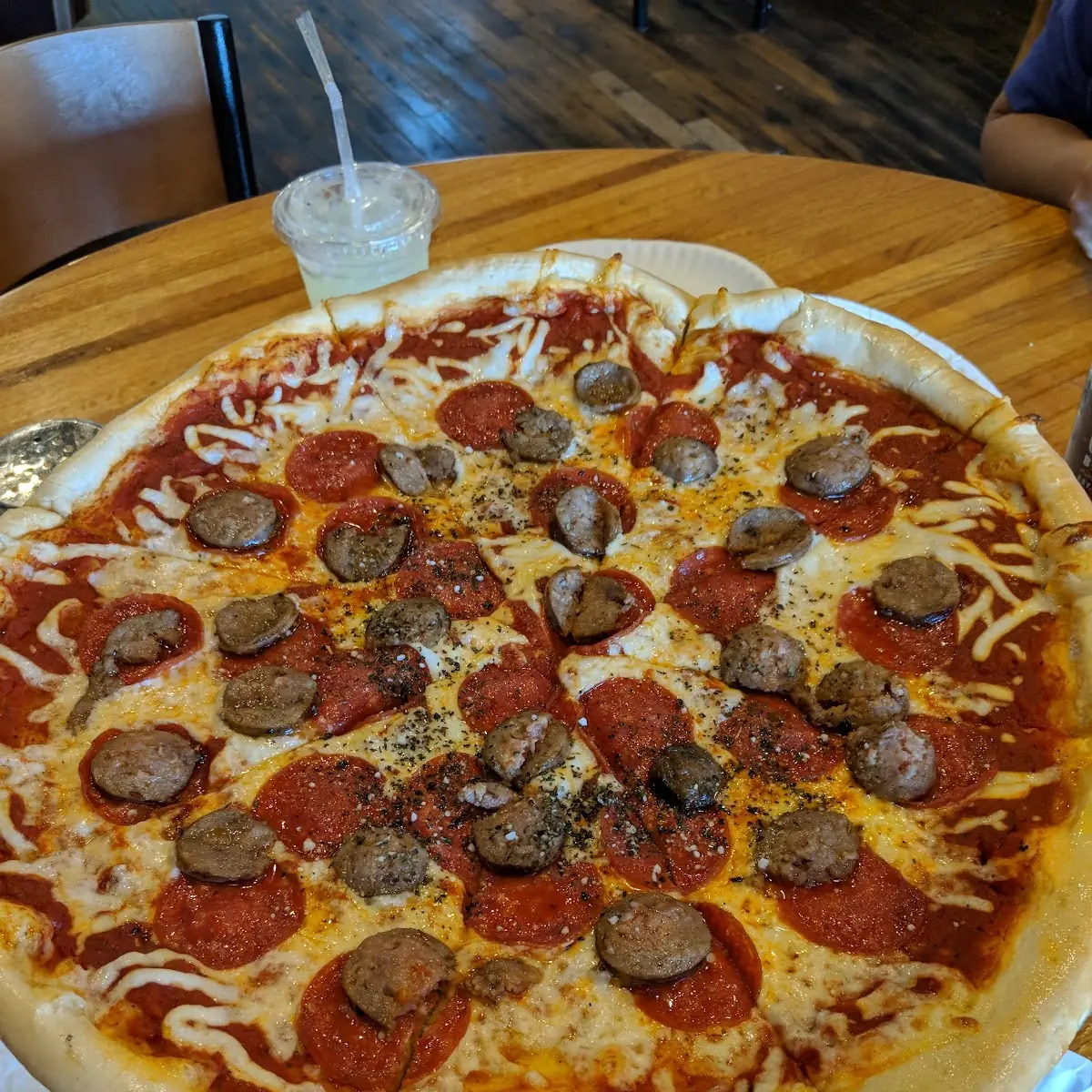 Pepperoni Sausage Pizza