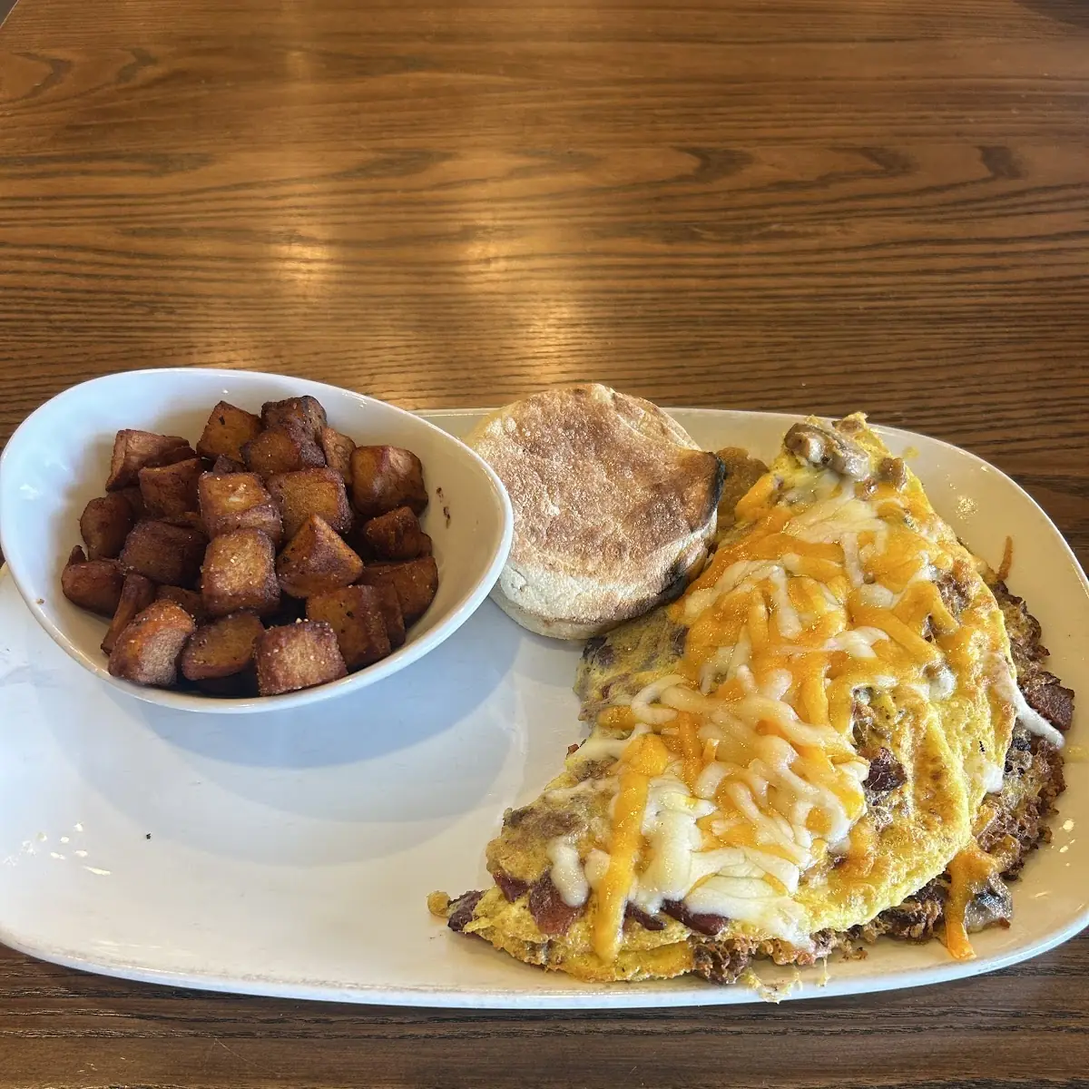 Broken Egg Biscuit Sandwich