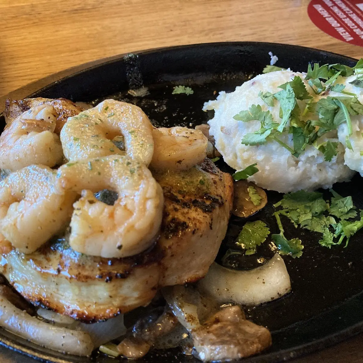 Shrimp 'N Parmesan Sirloin
