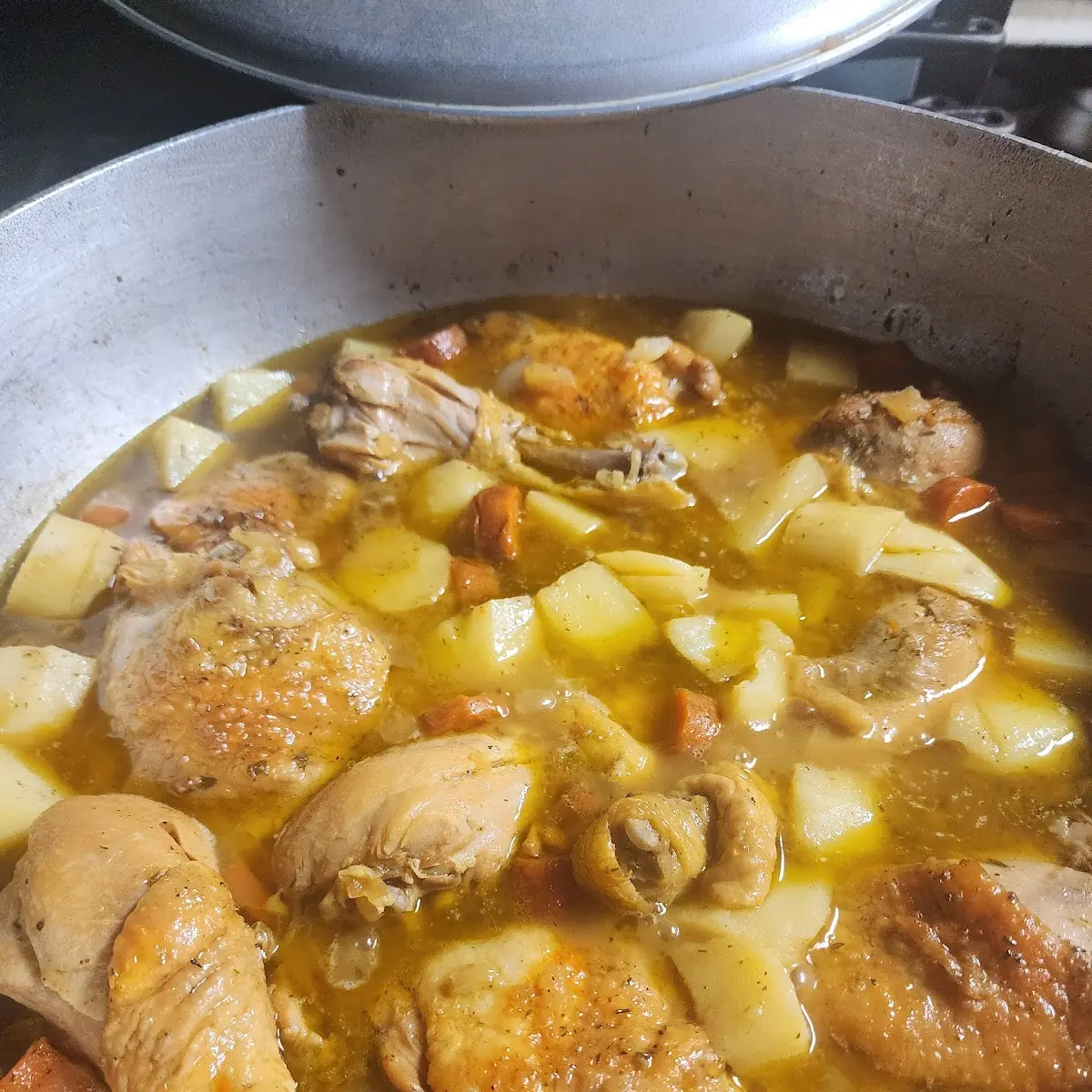 Stewed Chicken w White Rice