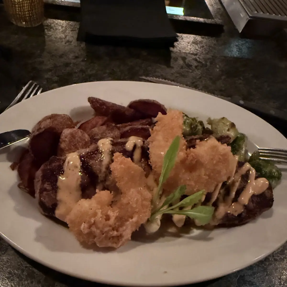 Steak and Shrimp