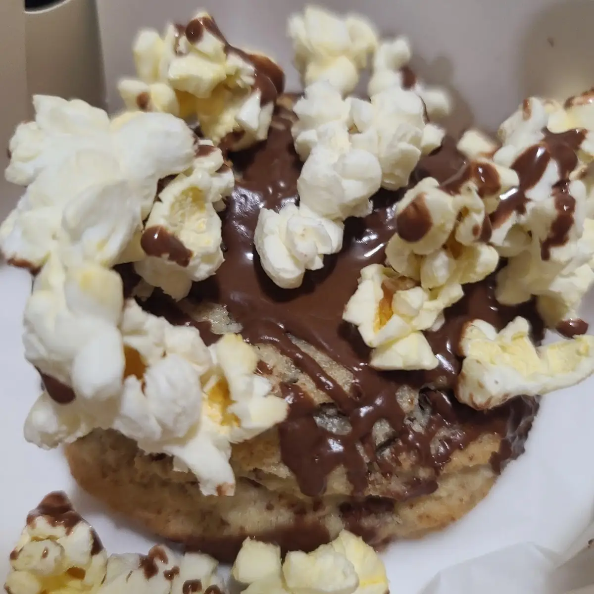 Popcorn Chocolate Cookie