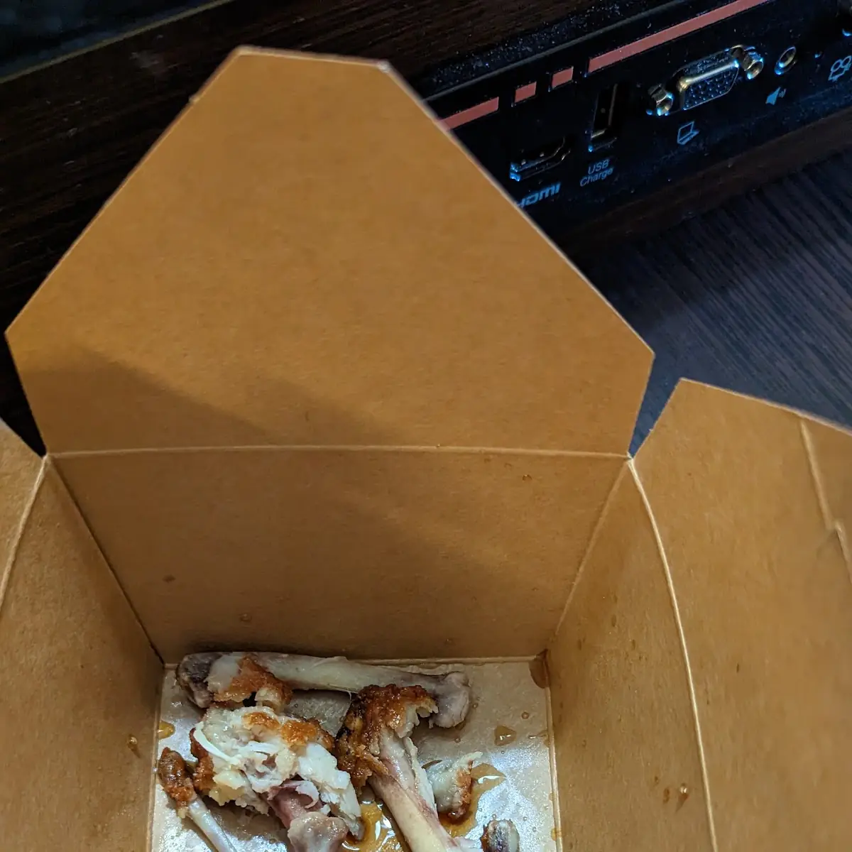 Devoured Chicken Wings