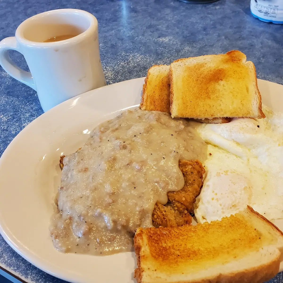 Topped with Sausage Gravy