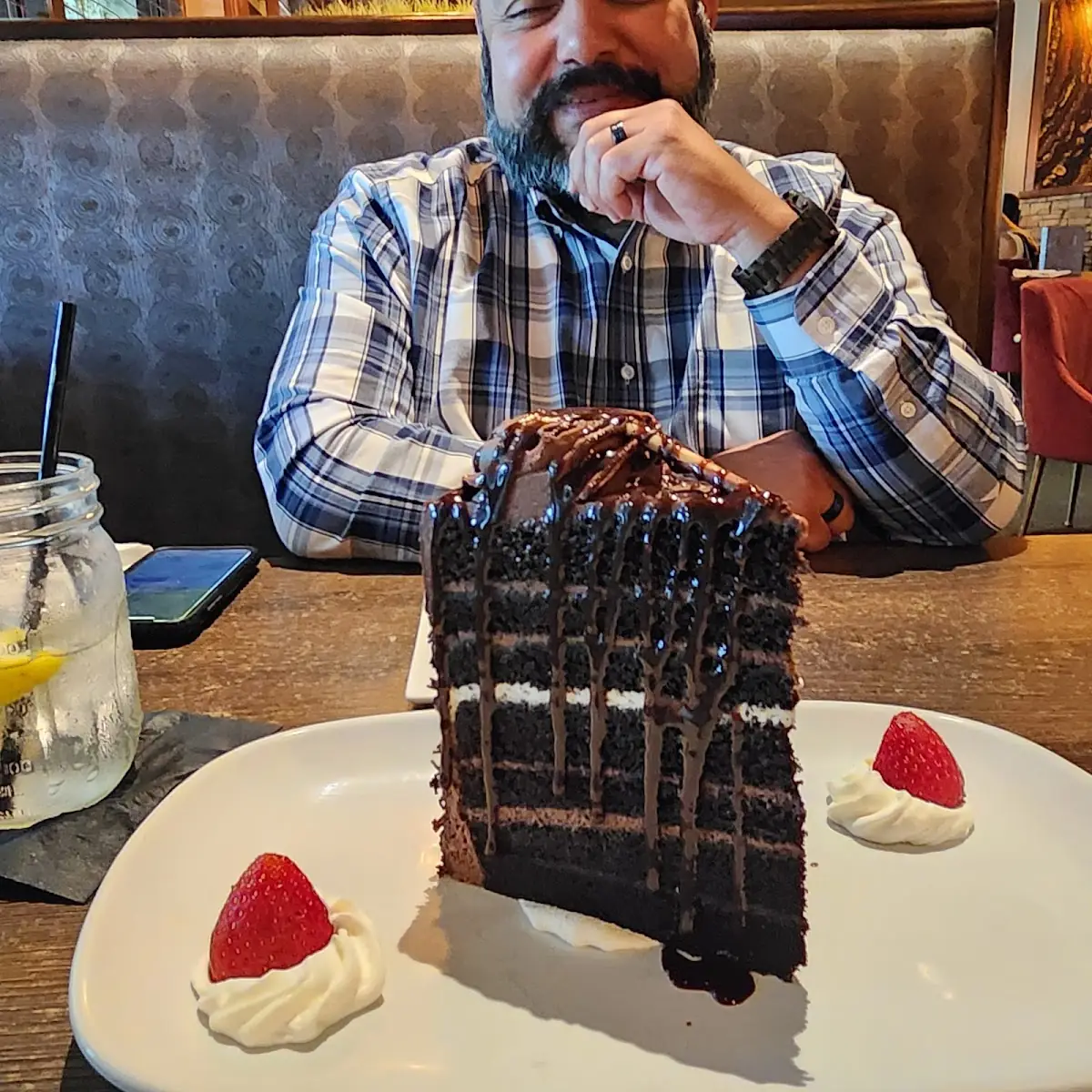 Grand Canyon Chocolate Cake