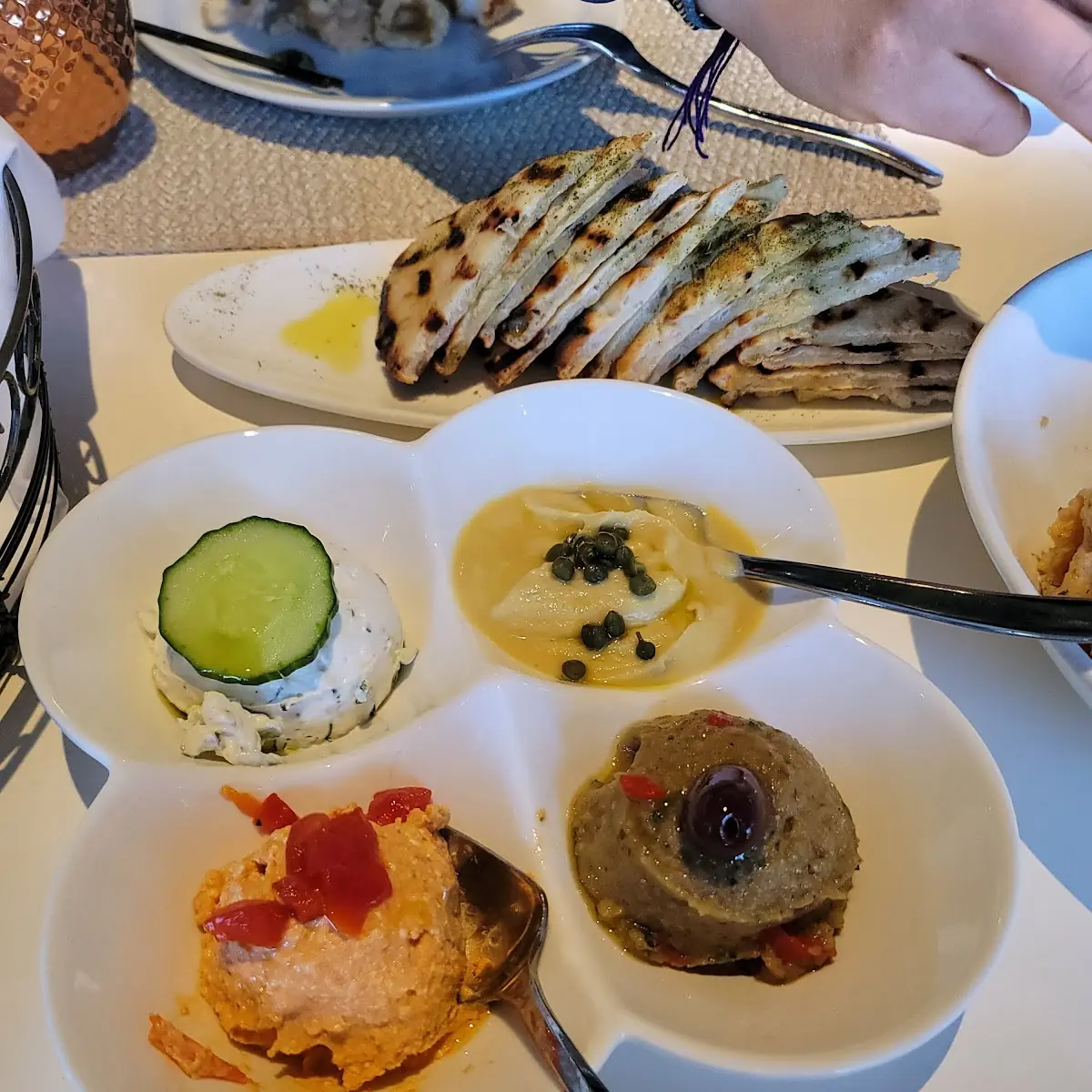 Mediterranean Hummus and Dip