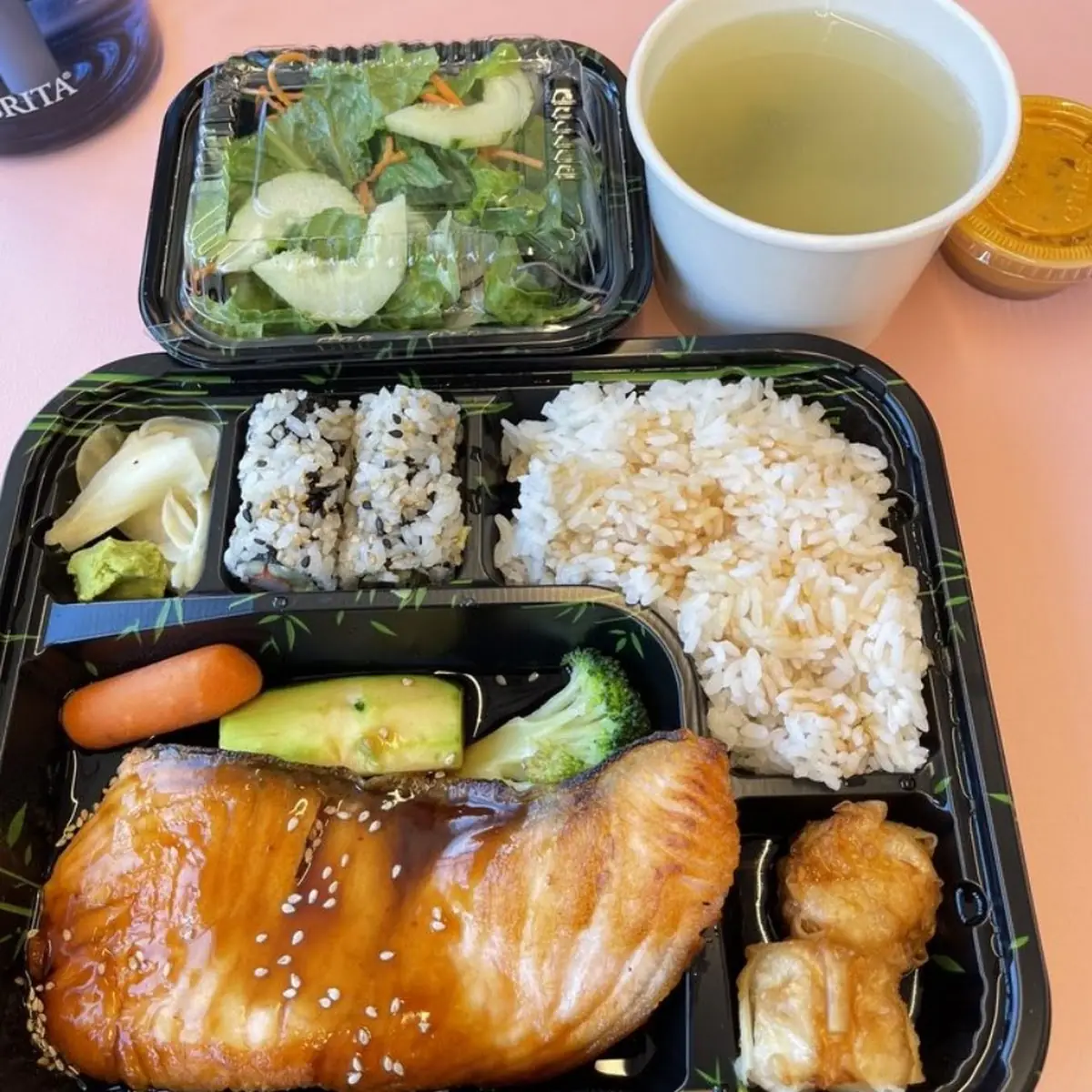 Salmon Teriyaki Bento