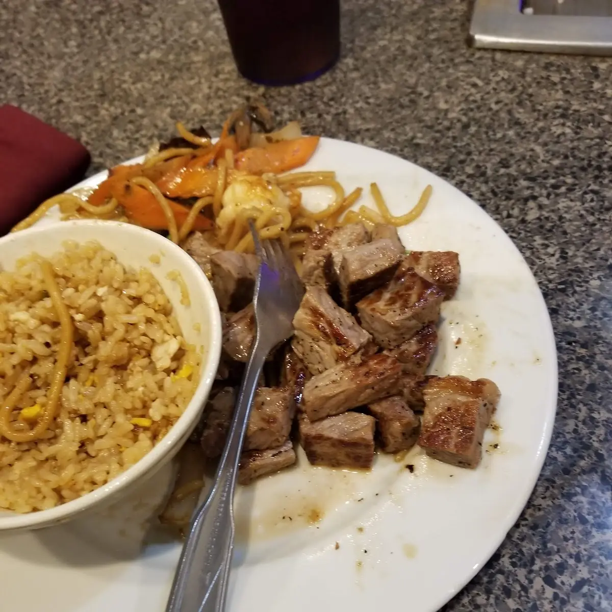 15. N.Y Steak + Shrimp (D)